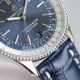 Swiss Replica Breitling Navitimer Automatic 41 Watch SS Blue Dial Blue Leather (7)_th.jpg
